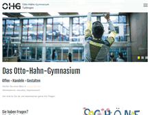 Tablet Screenshot of ohg-tuttlingen.de